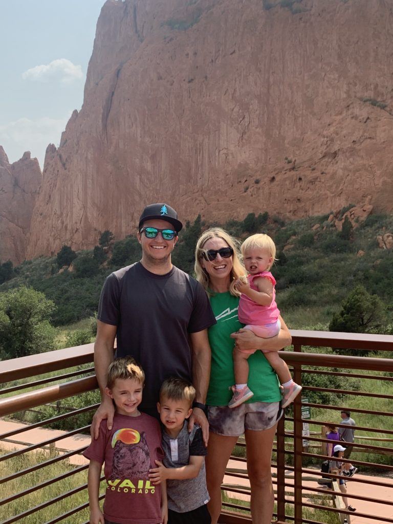 Colorado Springs with Kids.  Garden of the Gods, Colorado.