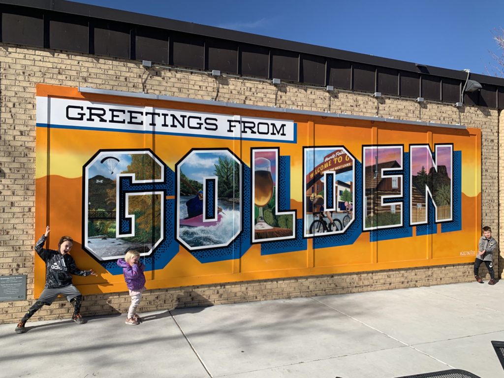 Greetings from golden, Colorado - the perfect destination for adventure travel with kids.