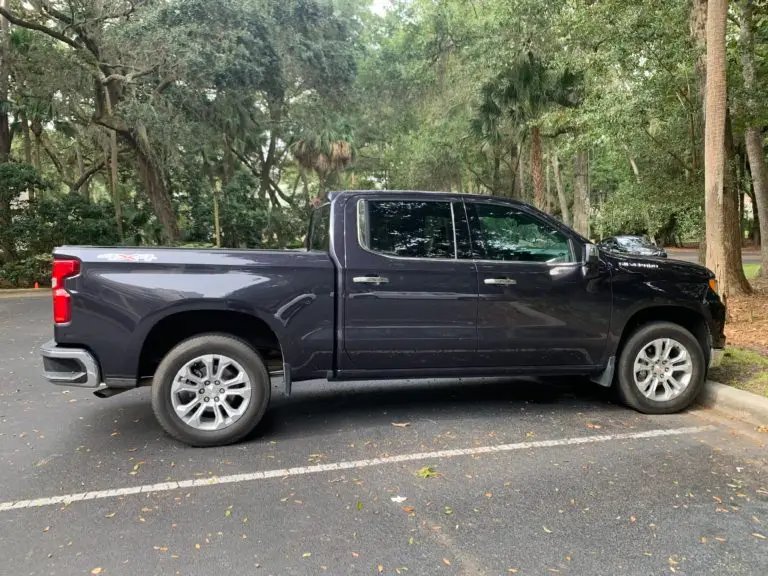 Chevy Silverado pickup truck rental car